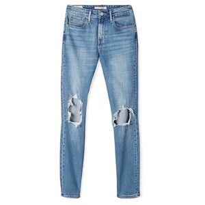 Levi's Premium Women's High Rise Skinny Jeans - Dark Blue